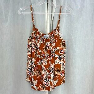 Evereve Rust Floral Cami